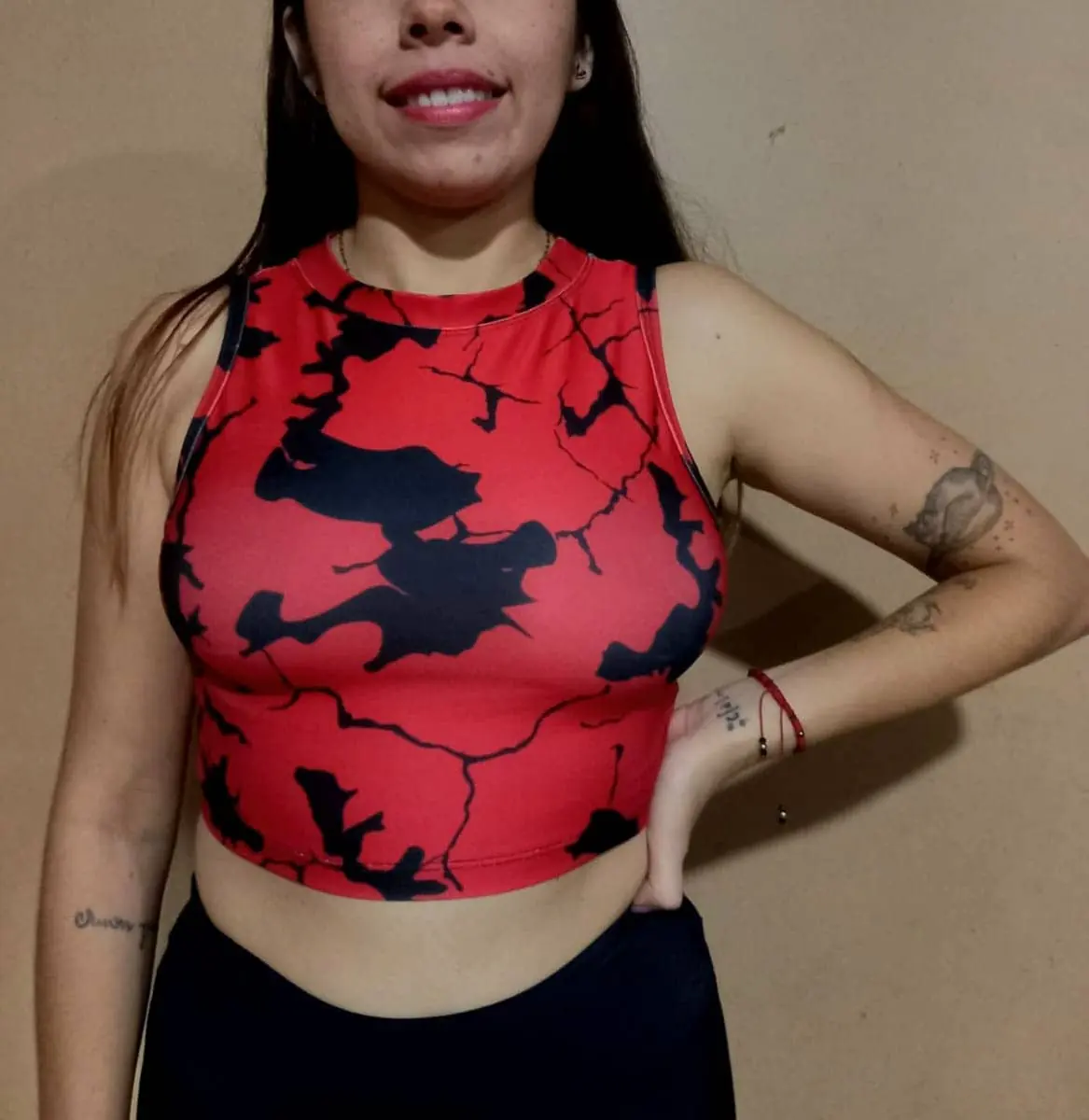Crop Top Estampado - Fitness Mati Colombia
