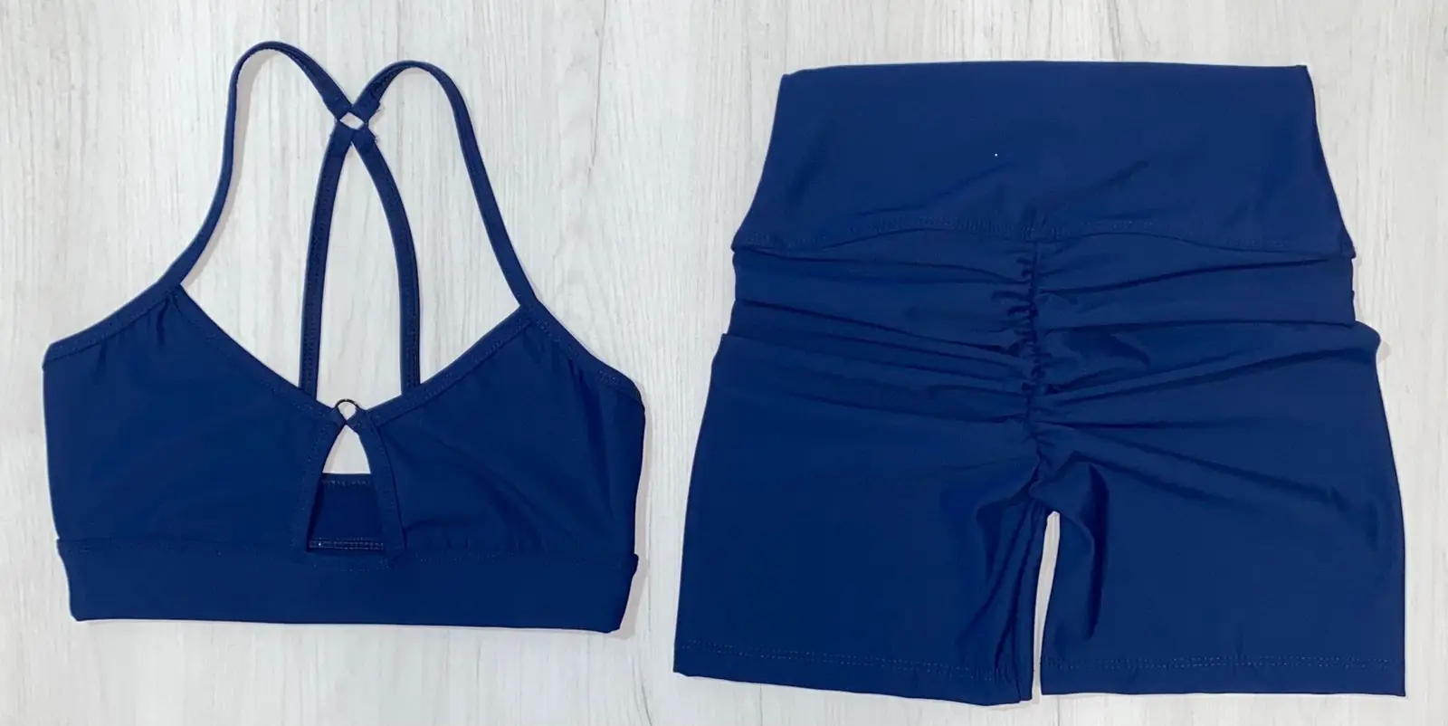 Short + Top Nylon Unicolor - Vista 3